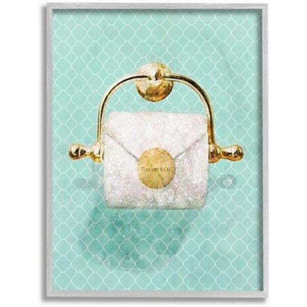 Stupell Industries Rollo de papel higiénico 4.3 x 5.5_1