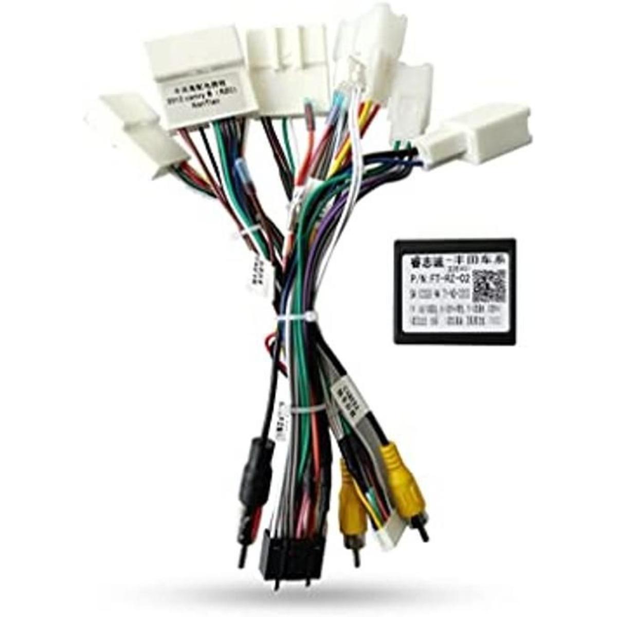 Strpump Arnés de alimentación de radio estéreo de 16 pines