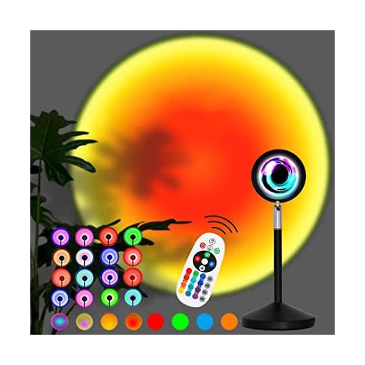 Streamlet Lámpara de puesta de sol lámpara de proyección