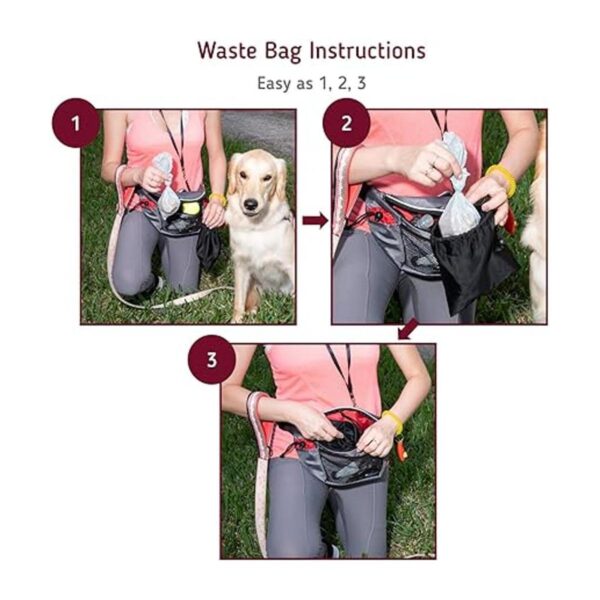 Straphboss Riñonera de entrenamiento para perros bolsa
