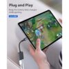Stouchi Adaptador de auriculares y cargador USB C a 0.138_5