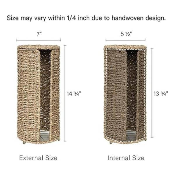 StorageWorks Seagrass Soporte de papel higiénico 3