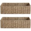 StorageWorks Seagrass Cesta de almacenamiento tejida