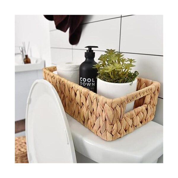 StorageWorks Cesta de jacinto de agua para papel