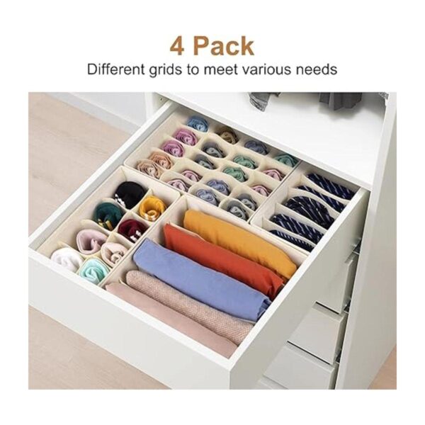 StorMiracle Drawer Organizer Divider Foldable Closet