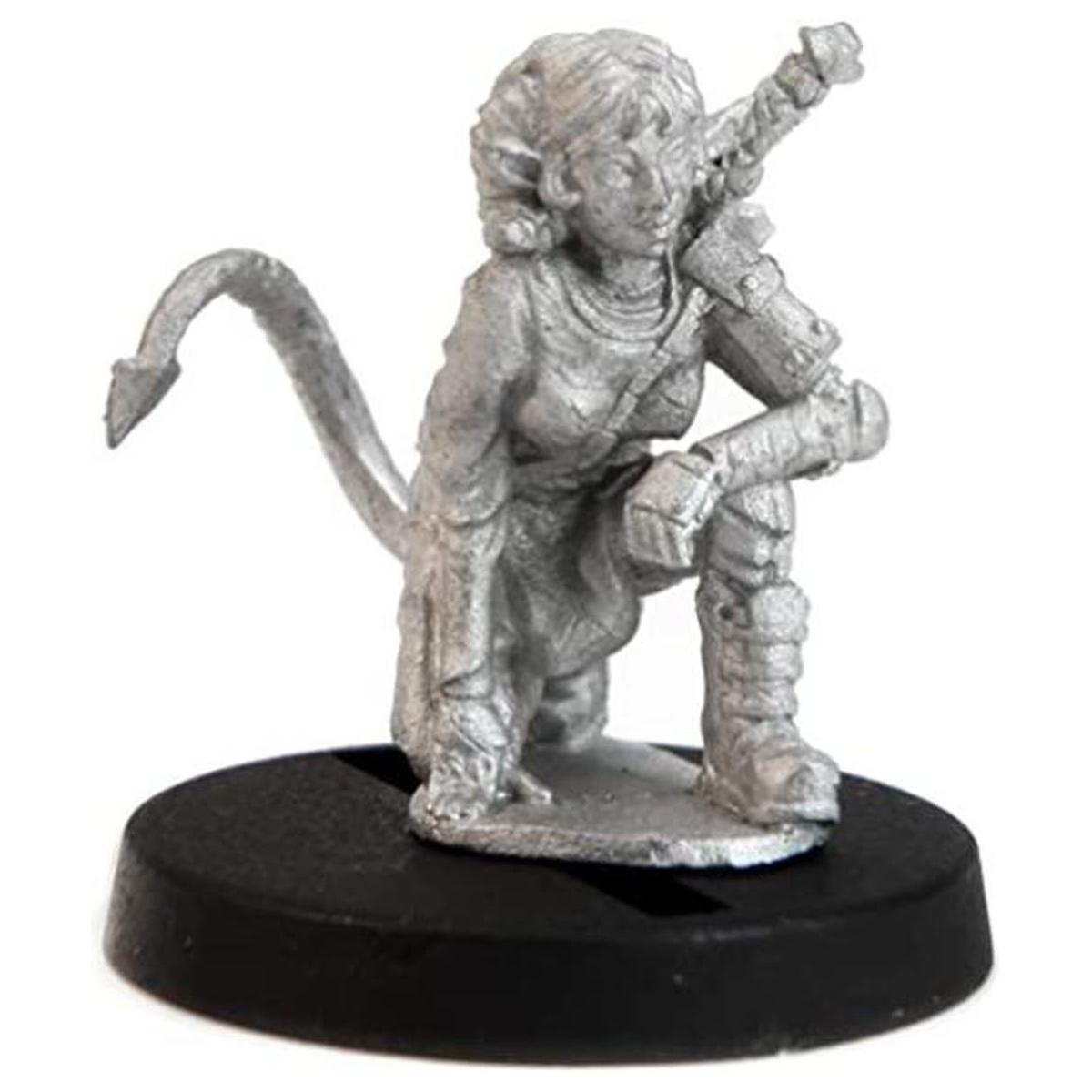 Stonehaven Miniatures Female Teifling Fighter Miniature