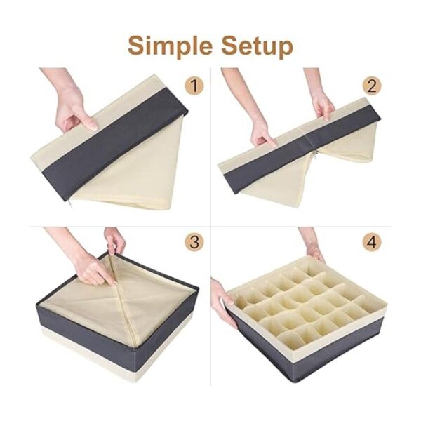 StorMiracle Drawer Organizer Divider Foldable Closet