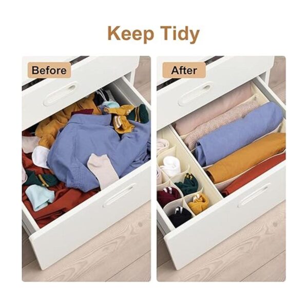 StorMiracle Drawer Organizer Divider Foldable Closet