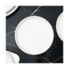 Stone Lain Juego de vajilla de cerámica Blanco Snow_4