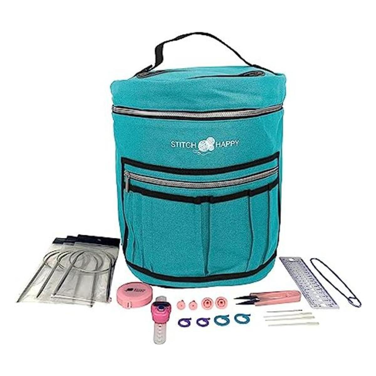 Stitch Happy Kit de iniciación para tejer 20 piezas de