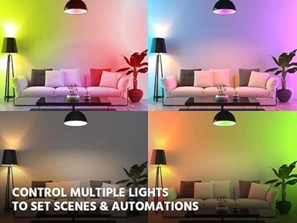 Stitch Smart WiFi RGB Bombilla LED RGB de 9 W color_5