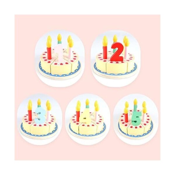 Steventoys Juguetes de pastel de cumpleaños de corte de