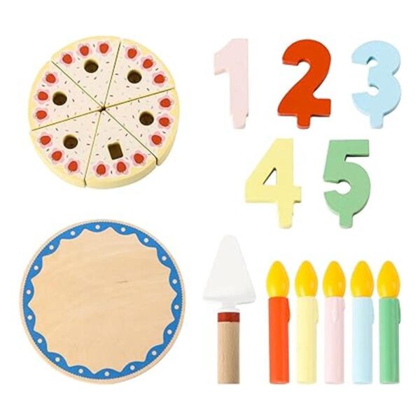 Steventoys Juguetes de pastel de cumpleaños de corte de