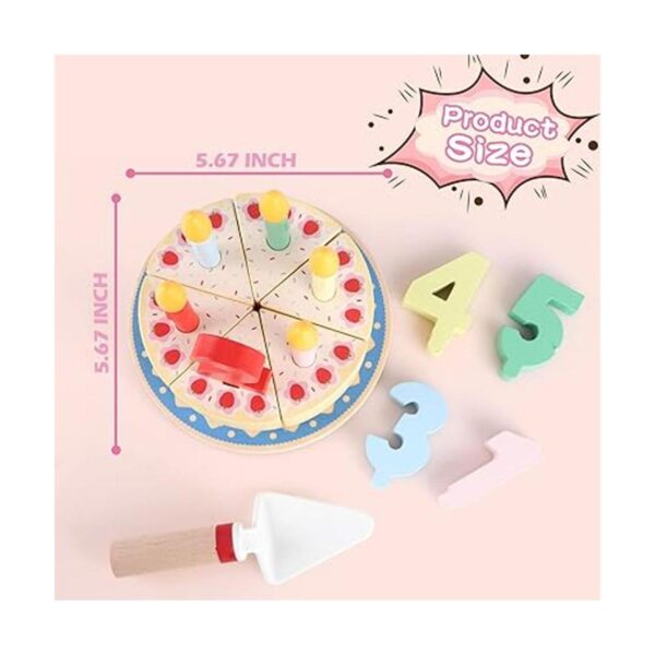 Steventoys Juguetes de pastel de cumpleaños de corte de