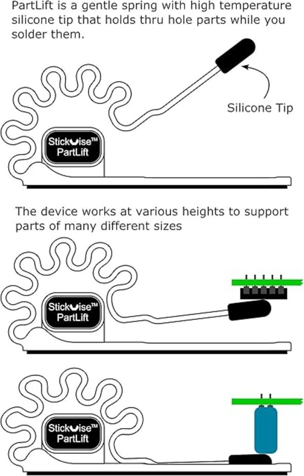 Stickvise PartLift Soporte para componentes 2 unidades_6