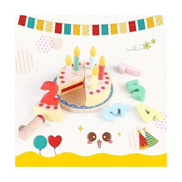 Steventoys Juguetes de pastel de cumpleaños de corte de