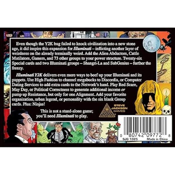 Steve Jackson Games Illuminati Y2K. Tipo de medio DVD_3