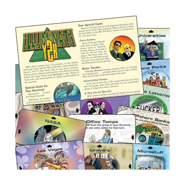Steve Jackson Games Illuminati Y2K. Tipo de medio DVD_4
