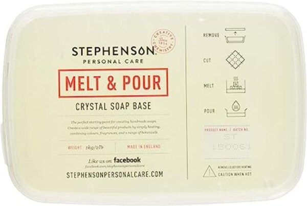 Stephenson Base de jabón transparente para derretir y_1