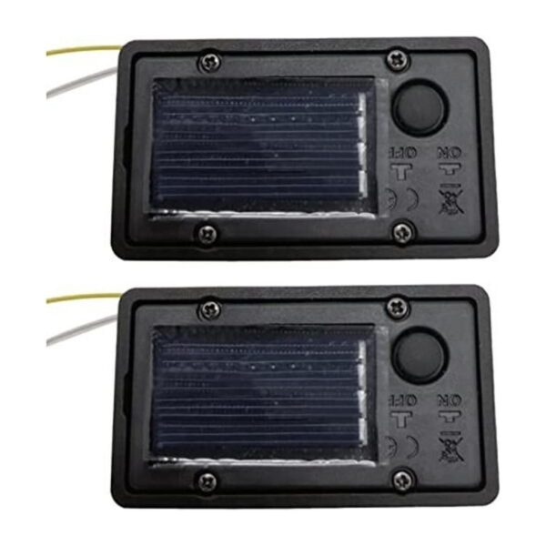 StepOK Juego de 2 paneles solares de repuesto para_1