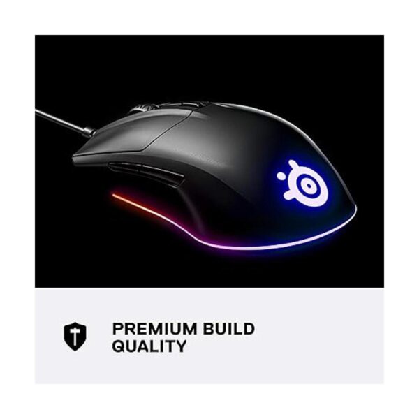 SteelSeries Rival 3 mouse para videojuegos 8500 CPI_5