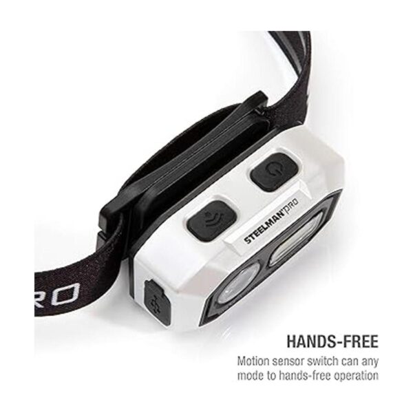 Steelman Pro 300 lúmenes manos libres activado por