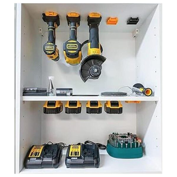 StealthMounts Soportes de batería para DeWalt 20 V60 V_4