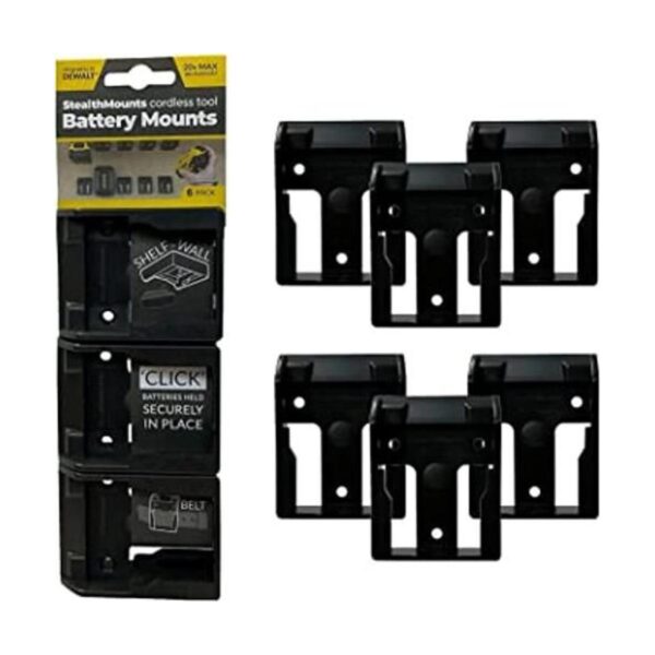 StealthMounts Soportes de batería para DeWalt 20 V60 V_1