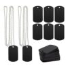 StayMax Etiquetas en blanco de aluminio para sellar en_1