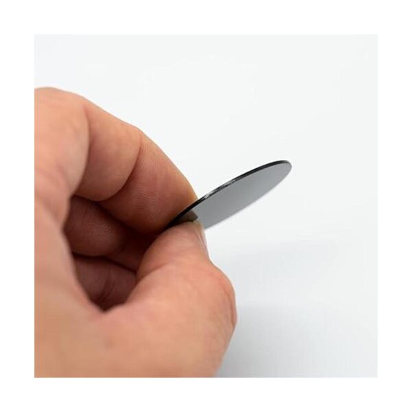 StayMax Etiquetas redondas de aluminio en blanco para_5