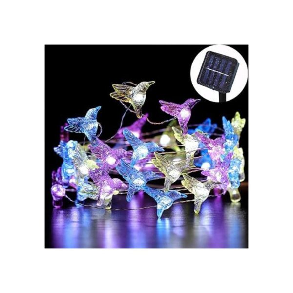Starryfill Cadena de luces solares para colibrí pequeño_4