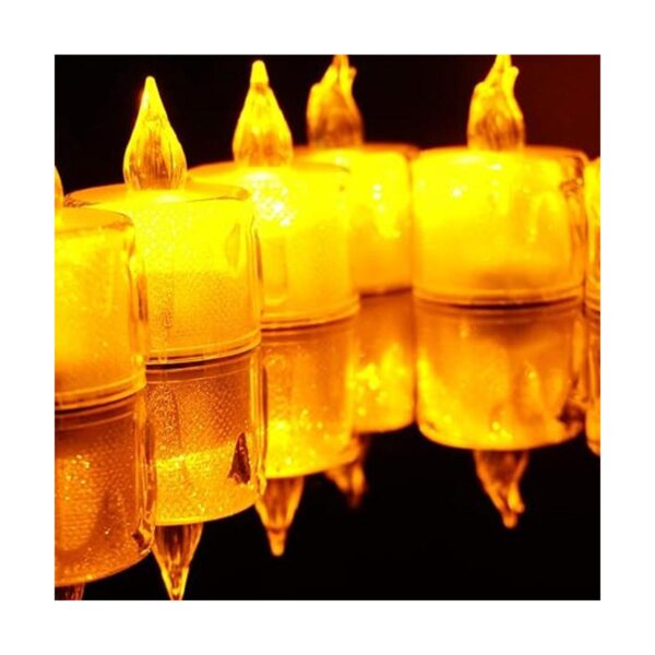 StarryMine Velas de té LED sin llama velas LED sin_4