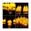 StarryMine Velas de té LED sin llama velas LED sin_3