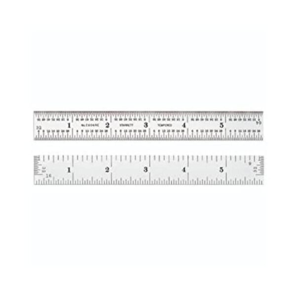 Starrett C604RE6 Regla de acero para muelles templado con_1