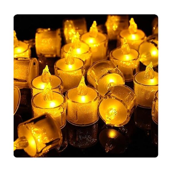 StarryMine Velas de té LED sin llama velas LED sin_2