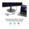 StarTech. com Adaptador USB 3.1 tipo C a doble enlace_2