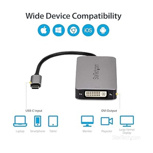 StarTech. com Adaptador USB 3.1 tipo C a doble enlace_5