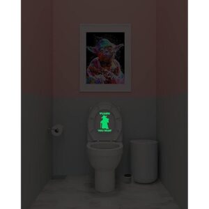 Star Wars Yoda Inspired Flush You Must Parody Vinilo_1