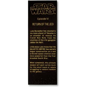 Star Wars Alfombra de área impresa del regreso de los