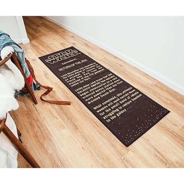 Star Wars Alfombra de área impresa del regreso de los