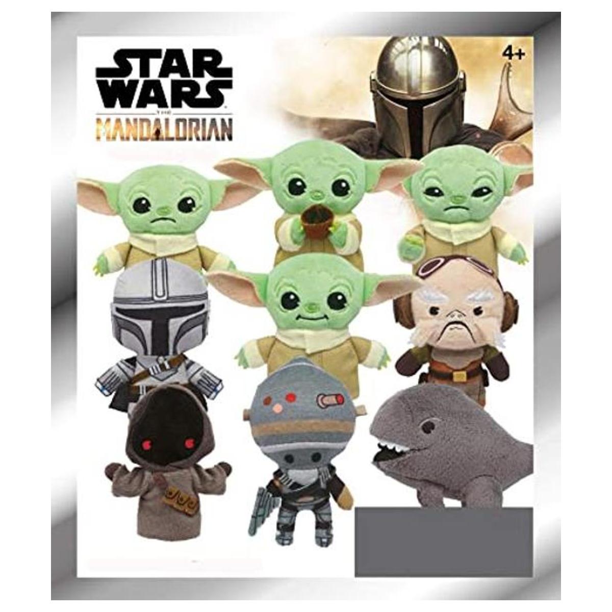 Star Wars The Mandalorian Bolsa de peluche con clip en