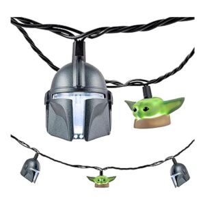 Star Wars The Mandalorian Baby Yoda Cadena de luces_1