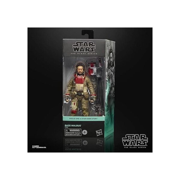 Star Wars The Black Series Baze Malbus Figura de acción_2