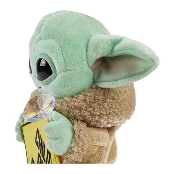Star Wars Grogu Letrero de peluche con texto en inglés_4