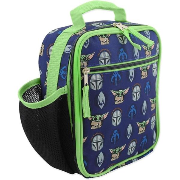 Star Wars Mandalorian Baby Yoda Lonchera escolar con