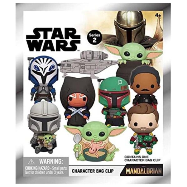 Star Wars Mandalorian Clip para bolsa de espuma 3D color_1