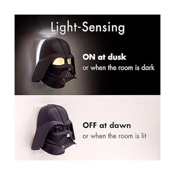 Star Wars Darth Vader Luz de Noche LED Cambio de color