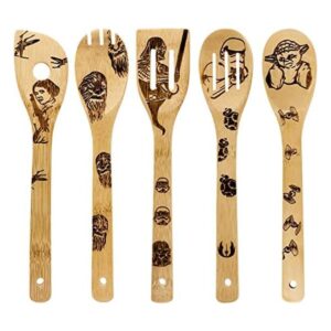 Star War Cucharas de madera de cocina utensilios de