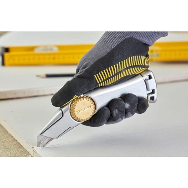 Stanley 110550 Cuchillo Titan con hoja fija plateado_2