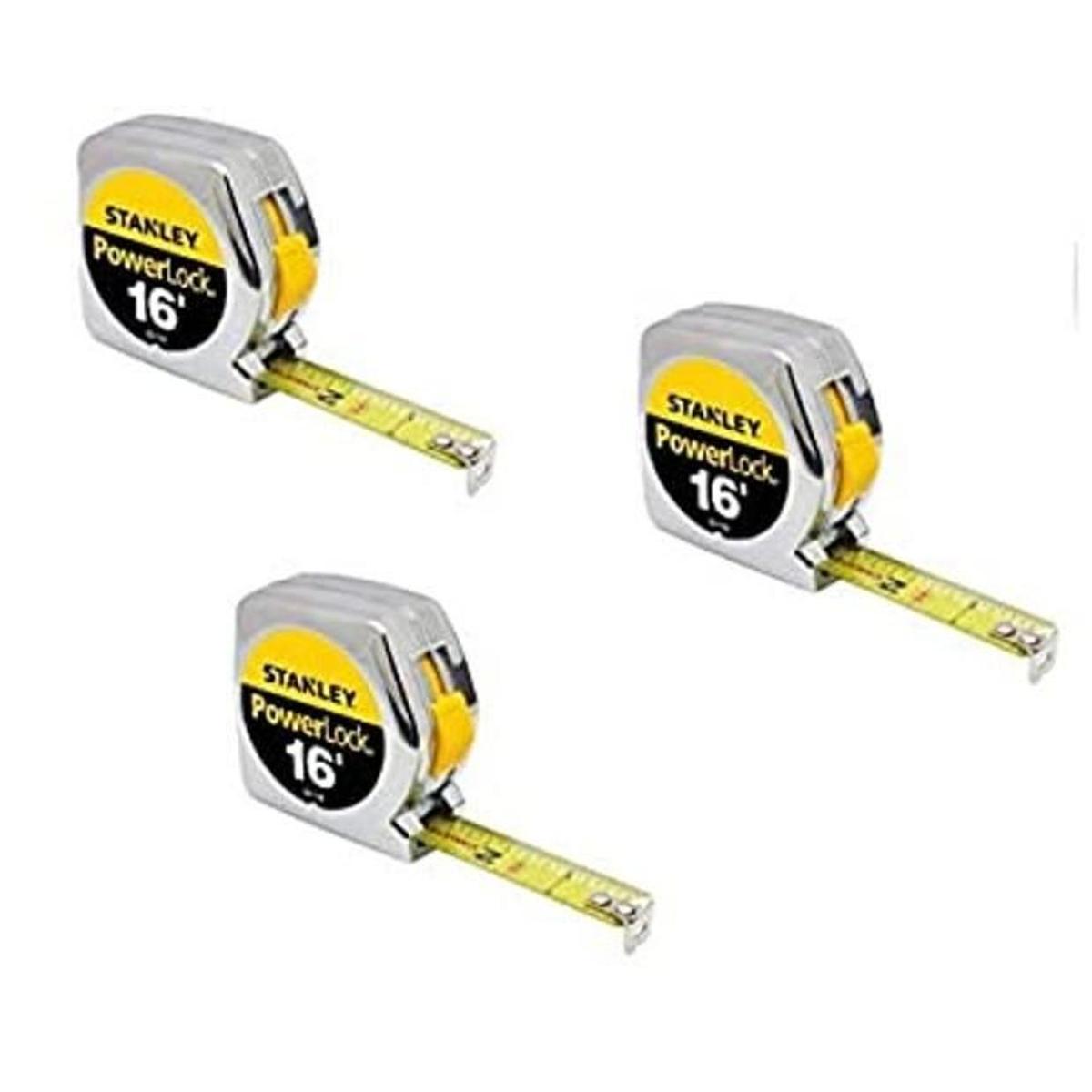 Stanley Tools 33116 Regla de cinta Powerlock de 16 pies